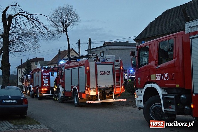 Zdjęcie w galerii na portalu naszraciborz.pl: Pożar poddasza domu w Bieńkowicach wiadomości z regionu