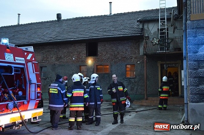Zdjęcie w galerii na portalu naszraciborz.pl: Pożar poddasza domu w Bieńkowicach wiadomości z regionu