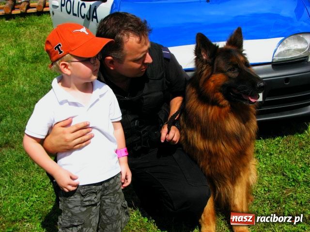 Zdjęcie w galerii na portalu naszraciborz.pl: Festyn policyjny bez Sznupka wiadomości z regionu