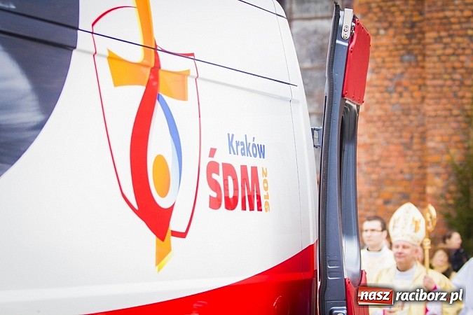 Zdjęcie w galerii na portalu naszraciborz.pl: Peregrynacja znaków Światowych Dni Młodzieży wiadomości z regionu