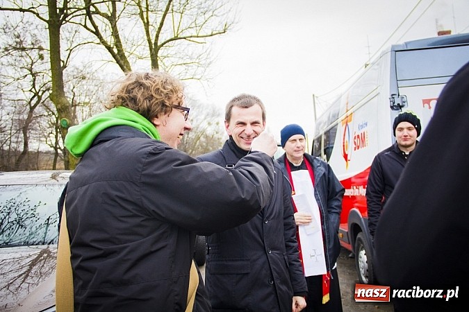 Zdjęcie w galerii na portalu naszraciborz.pl: Peregrynacja znaków Światowych Dni Młodzieży wiadomości z regionu