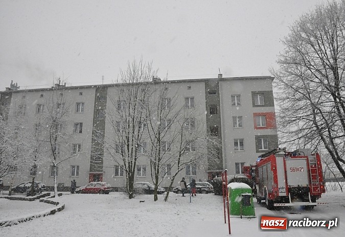 Zdjęcie w galerii na portalu naszraciborz.pl: Służby ratunkowe mają pełne ręce roboty. Pożar oraz kolizje na śliskich jezdniach wiadomości z regionu