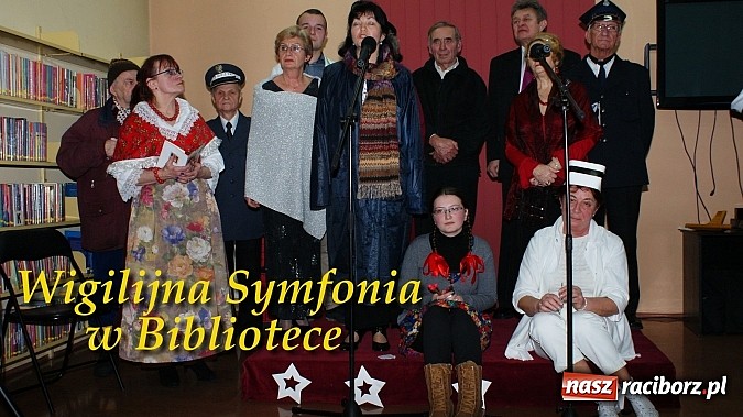 Zdjęcie w galerii na portalu naszraciborz.pl: Artyści zamkowego teatru wystąpili w Bibliotece  wiadomości z regionu