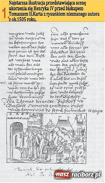 Zdjęcie w galerii na portalu naszraciborz.pl: Racib&oacute;rz 1287 roku. Książę Henryk IV Probus kontra biskup Tomasz II, czyli o oblężeniu, kt&oacute;rego nie było wiadomości z regionu