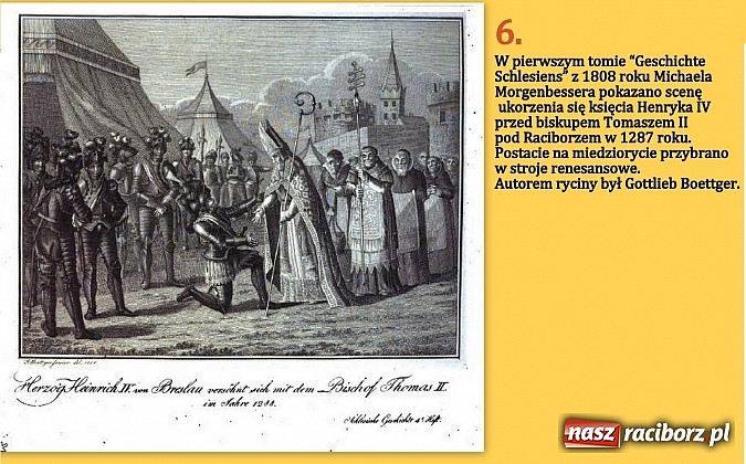 Zdjęcie w galerii na portalu naszraciborz.pl: Racib&oacute;rz 1287 roku. Książę Henryk IV Probus kontra biskup Tomasz II, czyli o oblężeniu, kt&oacute;rego nie było wiadomości z regionu
