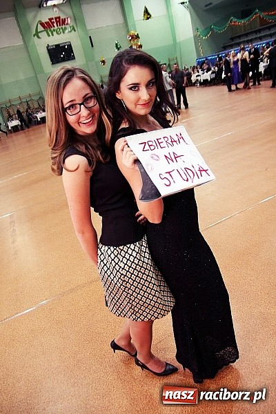 Zdjęcie w galerii na portalu naszraciborz.pl: Studniówka w Arenie Rafako. Tak się bawi I LO! wiadomości z regionu