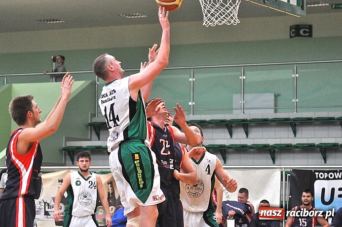 Zdjęcie w galerii na portalu naszraciborz.pl: Gra na jeden kosz. RKK nie dało rady! wiadomości z regionu