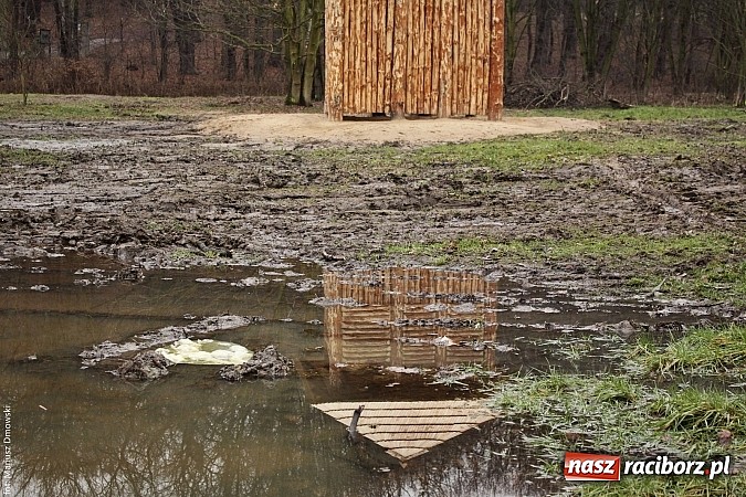 Zdjęcie w galerii na portalu naszraciborz.pl: Dokończą gród przy Arboretum Bramy Morawskiej wiadomości z regionu