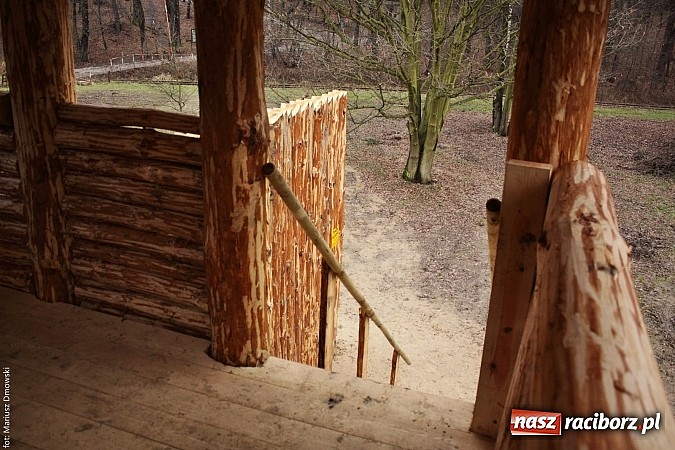 Zdjęcie w galerii na portalu naszraciborz.pl: Dokończą gród przy Arboretum Bramy Morawskiej wiadomości z regionu