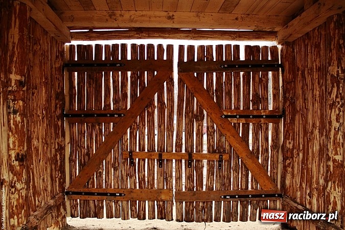 Zdjęcie w galerii na portalu naszraciborz.pl: Dokończą gród przy Arboretum Bramy Morawskiej wiadomości z regionu