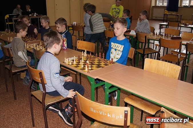 Zdjęcie w galerii na portalu naszraciborz.pl: X edycja międzyszkolnego Turnieju Szachowego o Puchar Dyrektora SP 4  wiadomości z regionu