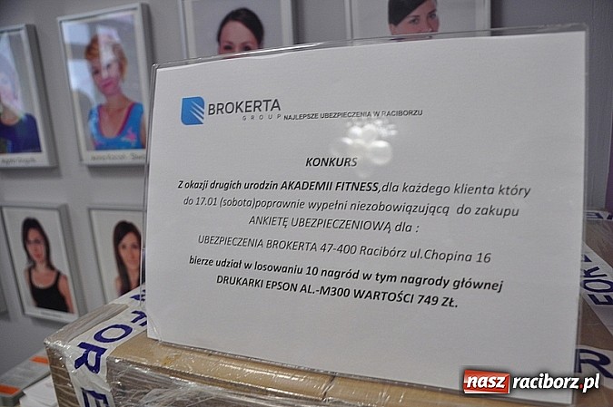 Zdjęcie w galerii na portalu naszraciborz.pl: II urodziny Akademii Fitness wiadomości z regionu