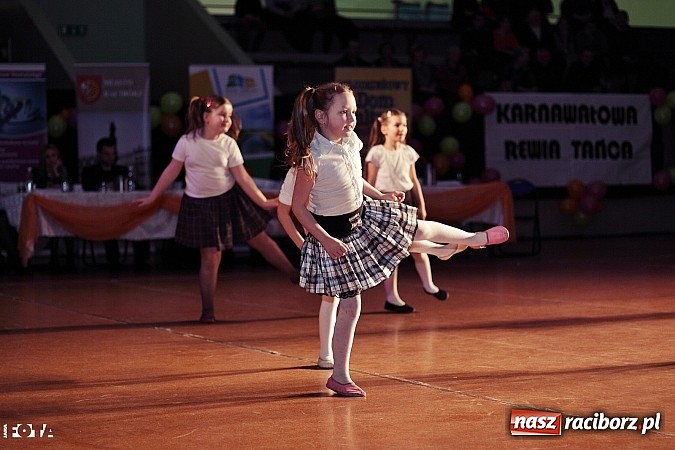 Zdjęcie w galerii na portalu naszraciborz.pl: IX Karnawałowa Rewia Tańca w Arenie Rafako - najmłodsi pokazali swój kunszt na parkiecie wiadomości z regionu