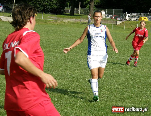 Zdjęcie w galerii na portalu naszraciborz.pl: Bezradne Słowaczki - festiwal goli w Nędzy wiadomości z regionu
