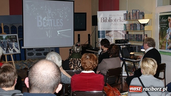 Zdjęcie w galerii na portalu naszraciborz.pl: We love The Beatles! – wieczór muzyczny w bibliotece  wiadomości z regionu