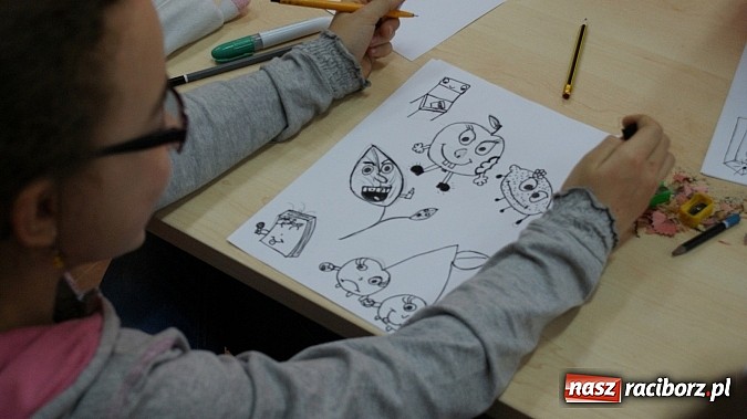 Zdjęcie w galerii na portalu naszraciborz.pl: Magiczne ferie z biblioteką. Warsztaty z Mangi i Anime wiadomości z regionu