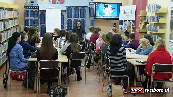 Zdjęcie w galerii na portalu naszraciborz.pl: Magiczne ferie z biblioteką. Warsztaty z Mangi i Anime wiadomości z regionu