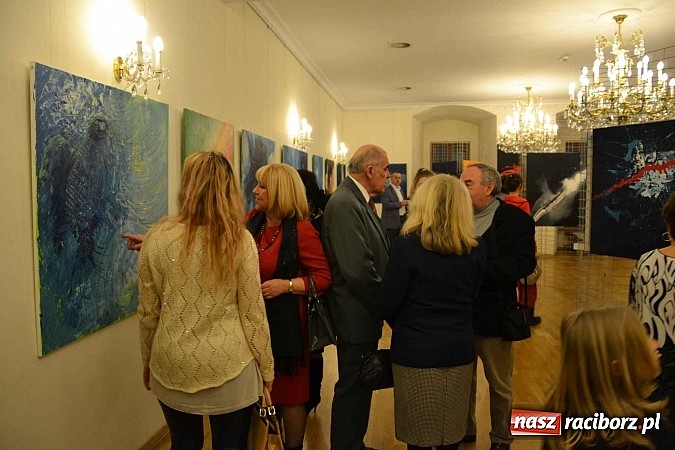 Zdjęcie w galerii na portalu naszraciborz.pl: Metapsychiczne Treści - na zamku otwarto nową wystawę wiadomości z regionu