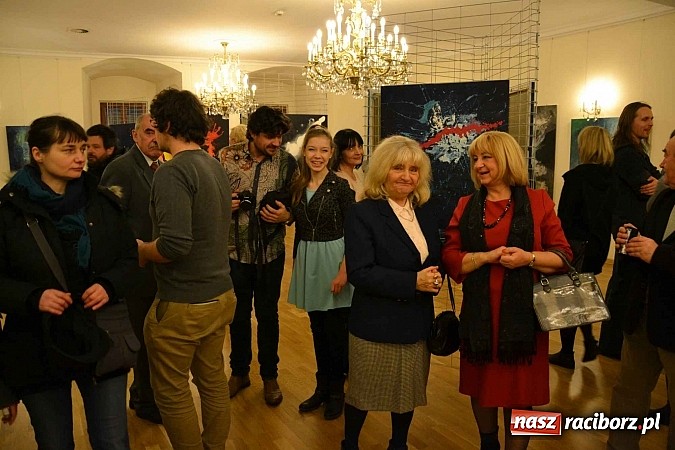 Zdjęcie w galerii na portalu naszraciborz.pl: Metapsychiczne Treści - na zamku otwarto nową wystawę wiadomości z regionu