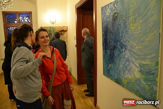 Zdjęcie w galerii na portalu naszraciborz.pl: Metapsychiczne Treści - na zamku otwarto nową wystawę wiadomości z regionu