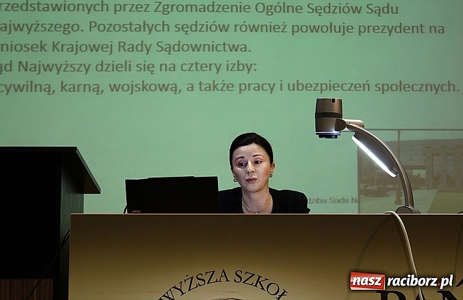 Zdjęcie w galerii na portalu naszraciborz.pl: Korzystajmy ze swoich praw - wykład otwarty dr Beaty Kozickiej wiadomości z regionu