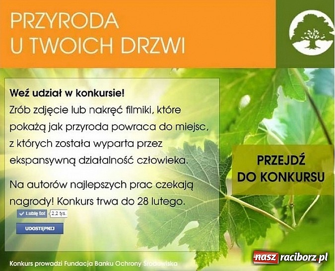 Zdjęcie w galerii na portalu naszraciborz.pl: Weź udział w konkursie i przyczyń się do ochrony środowiska wiadomości z regionu