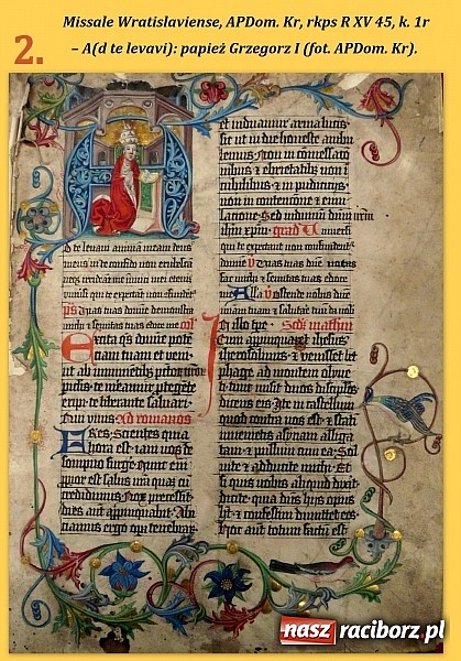 Zdjęcie w galerii na portalu naszraciborz.pl: Bezcenny pergaminowy Mszał z Raciborza odnaleziony w Krakowie wiadomości z regionu