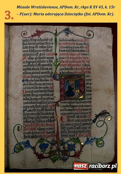 Zdjęcie w galerii na portalu naszraciborz.pl: Bezcenny pergaminowy Mszał z Raciborza odnaleziony w Krakowie wiadomości z regionu