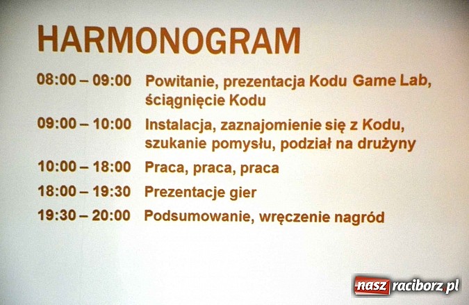 Zdjęcie w galerii na portalu naszraciborz.pl: I Zamkowy Game Jam już za nami  wiadomości z regionu