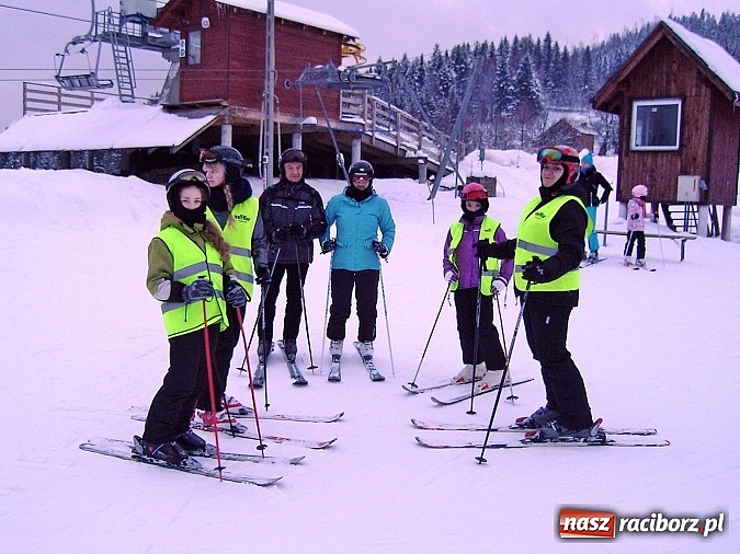 Zdjęcie w galerii na portalu naszraciborz.pl: Narciarstwo w wykonaniu tenisistów TKKF RAFAKO wiadomości z regionu