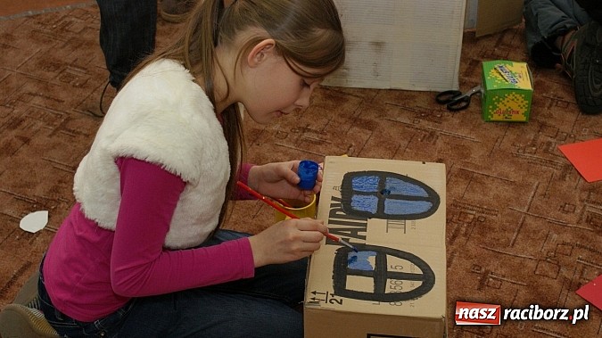 Zdjęcie w galerii na portalu naszraciborz.pl: Magicznych Ferii w Bibliotece ciąg dalszy. Dzieci nie mają czasu na nudę!  wiadomości z regionu