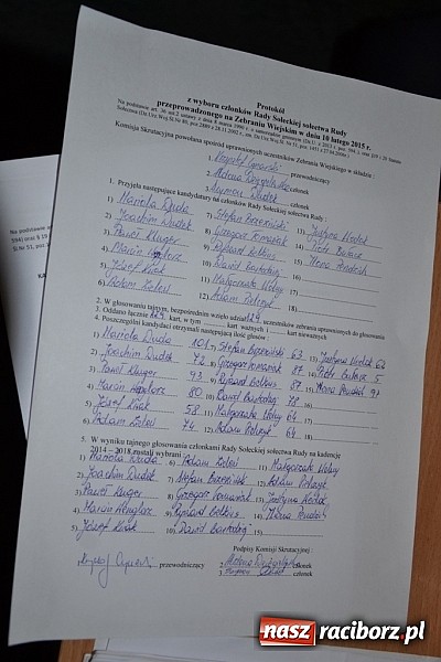 Zdjęcie w galerii na portalu naszraciborz.pl: Były sołtys Rudy Kozielskiej nowym sołtysem Rud! wiadomości z regionu