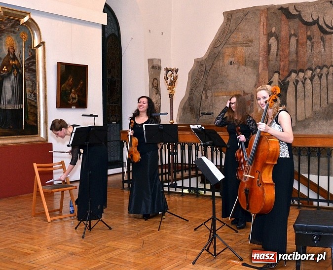 Zdjęcie w galerii na portalu naszraciborz.pl: Kwartet Sonos na koncercie w Muzeum  wiadomości z regionu