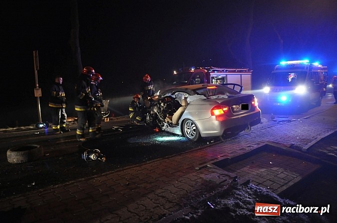 Zdjęcie w galerii na portalu naszraciborz.pl: Pożary, wypadek i spalony samochód – weekendowe interwencje strażaków wiadomości z regionu