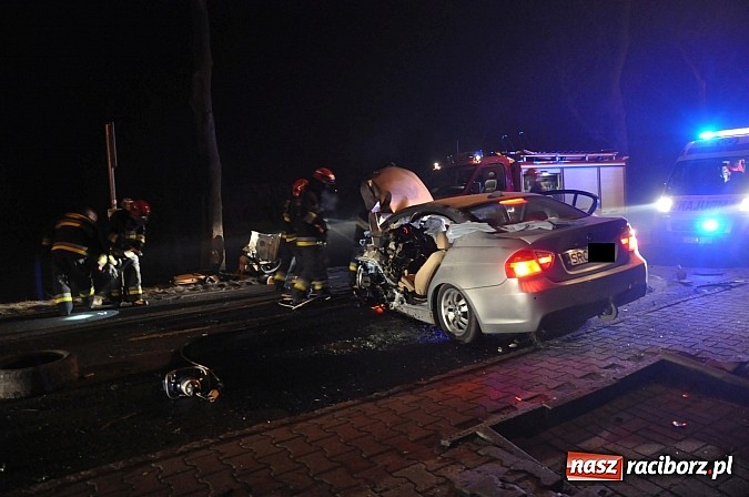 Zdjęcie w galerii na portalu naszraciborz.pl: Pożary, wypadek i spalony samochód – weekendowe interwencje strażaków wiadomości z regionu