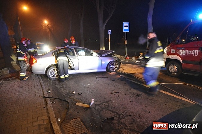 Zdjęcie w galerii na portalu naszraciborz.pl: Pożary, wypadek i spalony samochód – weekendowe interwencje strażaków wiadomości z regionu