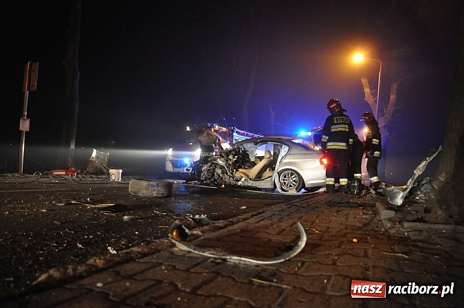 Zdjęcie w galerii na portalu naszraciborz.pl: Pożary, wypadek i spalony samochód – weekendowe interwencje strażaków wiadomości z regionu