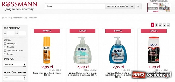 Zdjęcie w galerii na portalu naszraciborz.pl: Internetowy sklep Rossmanna dostępny w całej Polsce wiadomości z regionu