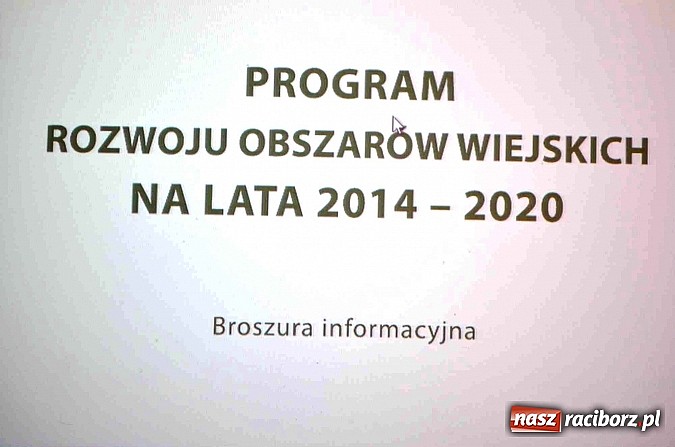 Zdjęcie w galerii na portalu naszraciborz.pl: Wsparcie dla rolnictwa na lata 2014-2020 - spotkanie informacyjne na zamku wiadomości z regionu