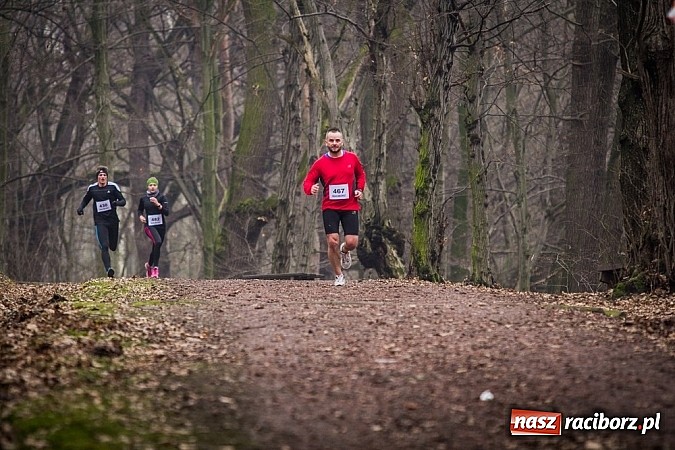Zdjęcie w galerii na portalu naszraciborz.pl: Ponad dwustu uczestników wystartowało w IV Biegu Twardziela w lesie Obora wiadomości z regionu