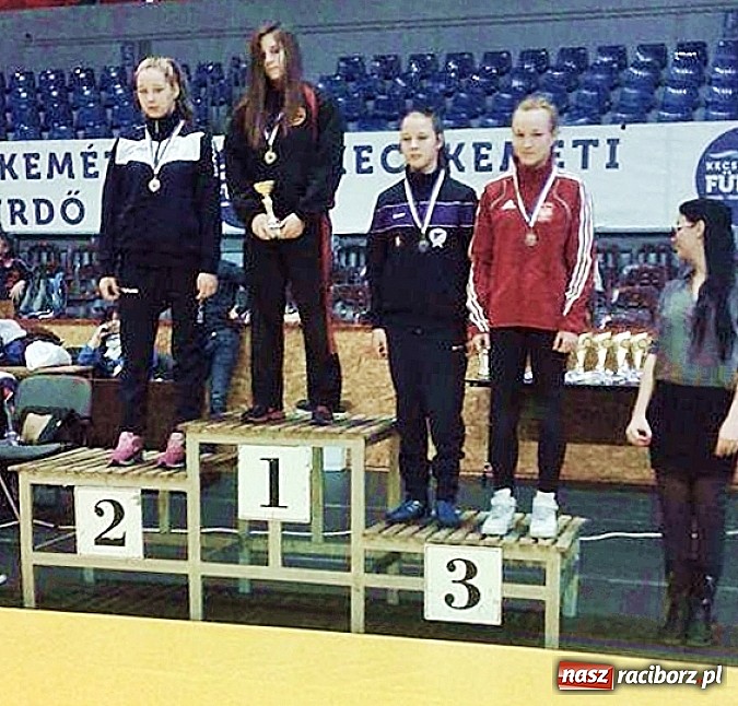 Zdjęcie w galerii na portalu naszraciborz.pl: Natalia Duksa z MKZ Unia Racibórz trzecia w Pucharze Węgier  wiadomości z regionu