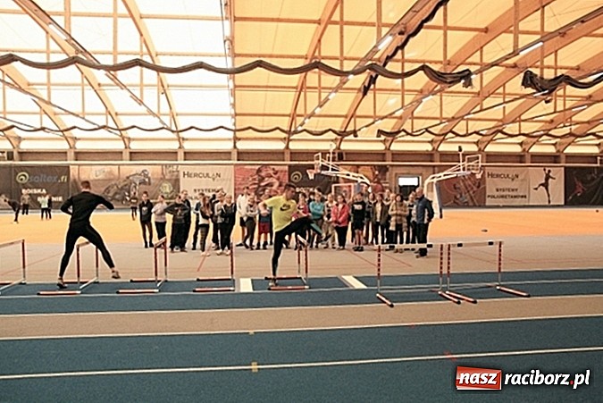 Zdjęcie w galerii na portalu naszraciborz.pl: Pokaz zapaśniczy i lekkoatletyczny w nowej hali SMS-u  wiadomości z regionu