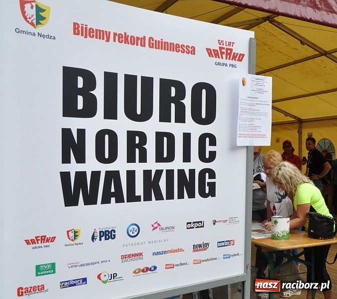 Zdjęcie w galerii na portalu naszraciborz.pl: Nowy Rekord Guinnessa w Nordic Walking oficjalnie potwierdzony wiadomości z regionu