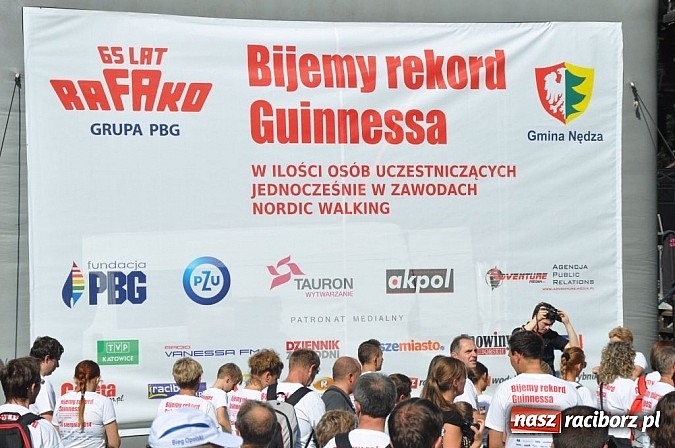Zdjęcie w galerii na portalu naszraciborz.pl: Nowy Rekord Guinnessa w Nordic Walking oficjalnie potwierdzony wiadomości z regionu