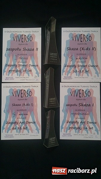 Zdjęcie w galerii na portalu naszraciborz.pl: Sukces SKAZY na og&oacute;lnopolskim turnieju tańca! wiadomości z regionu