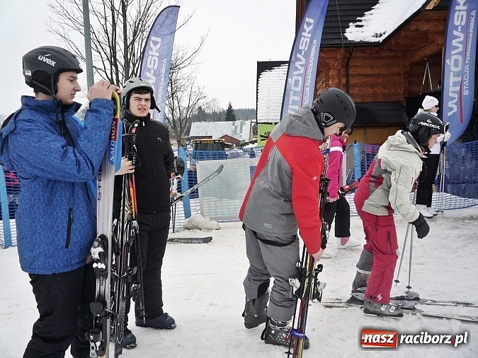 Zdjęcie w galerii na portalu naszraciborz.pl: Obóz narciarski dla gimnazjalistów z gminy Krzyżanowice  wiadomości z regionu
