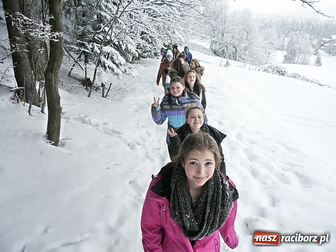 Zdjęcie w galerii na portalu naszraciborz.pl: Obóz narciarski dla gimnazjalistów z gminy Krzyżanowice  wiadomości z regionu