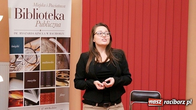 Zdjęcie w galerii na portalu naszraciborz.pl: Lubię się bać – spotkanie z Olgą Rudnicką  wiadomości z regionu