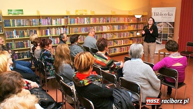 Zdjęcie w galerii na portalu naszraciborz.pl: Lubię się bać – spotkanie z Olgą Rudnicką  wiadomości z regionu