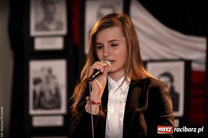 Zdjęcie w galerii na portalu naszraciborz.pl: Wieczornica ku pamięci Żołnierzy Wyklętych wiadomości z regionu